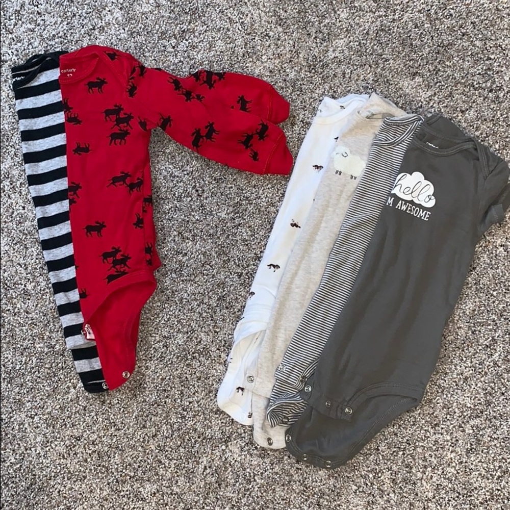 Carters  onesie bundle of 8 🎉 (5 FOR $20)
